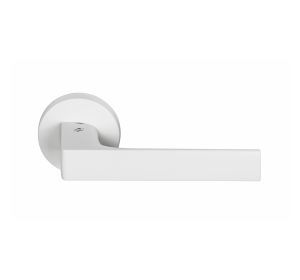 COL deurkruk ROBOCINQUE rond - wit (ID61RSB-BI)
