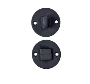 JOLIE toiletgarnituur ROND zwart - J-7011-BK