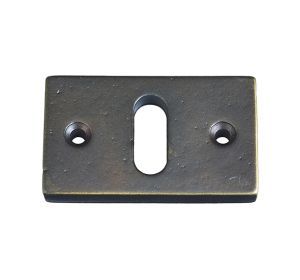 JOLIE sleutelplaatje BB horizontaal aged bronze - J-7020-AB