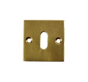 JOLIE sleutelplaatje BB vierkant 52x52 aged gold J-7021-GA