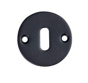 JOLIE sleutelplaatje BB rond zwart - J-7022-BK