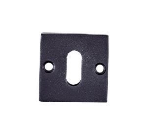 JOLIE sleutelplaatje BB vierkant 42x42 zwart J-7023-BK