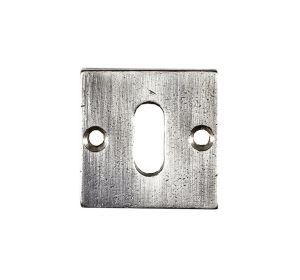 JOLIE sleutelplaatje BB vierkant 42x42old silver J-7023-OS