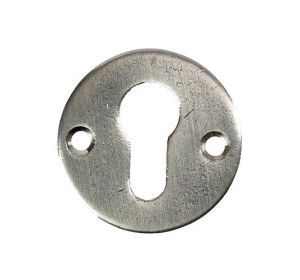 JOLIE cilinderplaatje PZ rond old silver - J-7029-OS