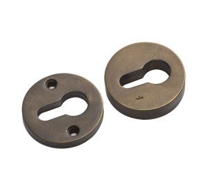 JOL veiligheidscilinderplaatje 12mm aged bronze J-7031-AB