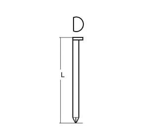 KMR stripnagels D-kop 34° + 2 gaspatronen (plastic emmer)