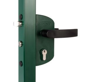 Opbouwpoortslot Locinox LAKZ4040 P1L groen (RAL 6005)