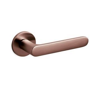 OL deurkruk ICONA ronde rozas super copper satin