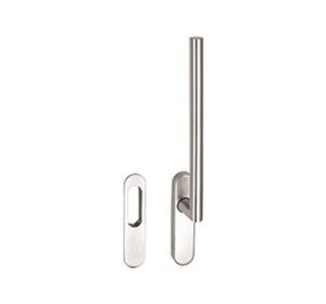 PBA hefschuifgarnituur 2047 greep-schelp inox AISI 316L