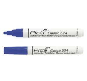 Lakmarker PICA Classic 524/41 rond - blauw - 2-4 mm