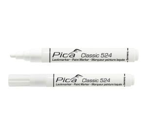 Lakmarker PICA Classic 524/52 rond - wit - 2-4 mm