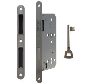 Magneetslot binnendeurslot BB 55 / 72 inox (RVS) - VP20mm