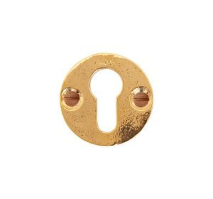 PU cilinderplaatje 50F PZ rond RBP ruw brons poli (18350)
