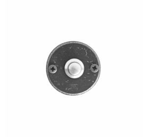 PU deurbel rond BS 50R RM ruw metaal (14903)