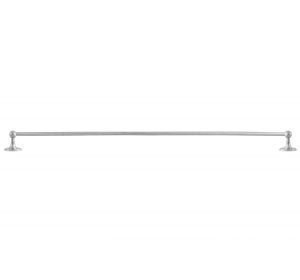 PU houder 1000mm ROND, kort - WBS mat wit brons (15348)
