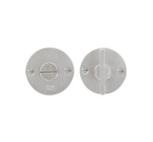 PU toiletgarnituur 50F WBS mat wit brons (17110)