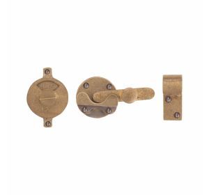 PU toiletgarnituur RETRO+hook RB ruw brons (14599)
