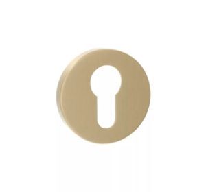 Q cilinderplaatje rond 167 DM PZ messing sat (22)