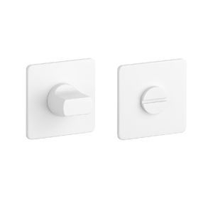 STERK toiletgarnituur KVADRAT 1712 vierkant 3mm WC wit