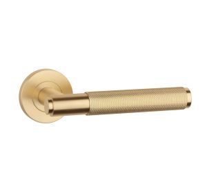 STERK deurkruk OVAL 1741 PRO ronde rozas 8mm mat goud KL4