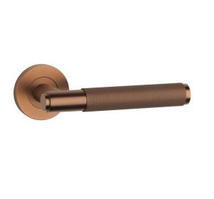 STERK deurkruk OVAL 1741 PRO ronde rozas 8mm koper PVD KL4