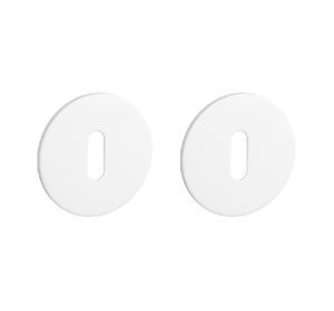 STERK sleutelplaatjes OVAL rond 3mm OB wit
