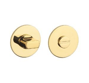 STERK toiletgarnituur OVAL rond 3mm WC goud PVD