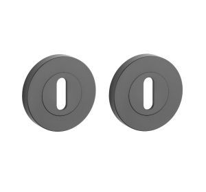 STERK sleutelplaatjes OVAL 1710 PRO rond 8mm OB zwart