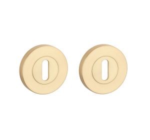 STERK sleutelplaatjes OVAL 1710 PRO rond 8mm OB mat goud