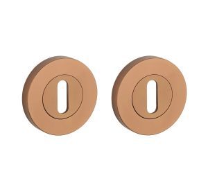 STERK sleutelplaatjes OVAL 1710 PRO rond 8mm OB koper PVD