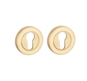 STERK cilinderplaatjes OVAL 1711 PRO rond 8mm PZ mat goud