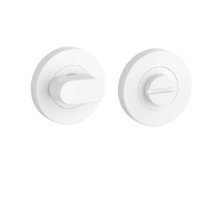 STERK toiletgarnituur OVAL 1712 PRO rond 8mm WC wit