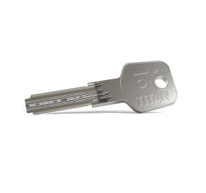 Individuele sleutel DOM Titan i6 samen met cilinder besteld