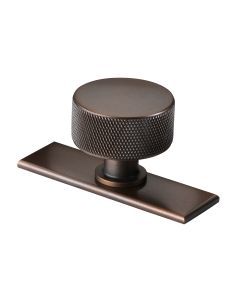 C&A 01.4227.70.BR achterplaat kasttop cc64mm donker brons