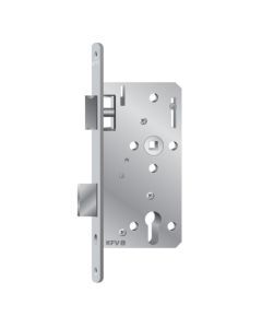 Cilinderslot KFV 115 1/2PZW D=55mm as 72mm inox (VP20mm)