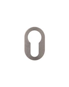 NUDA paar cilinderplaatjes 26mm - ZMC mat chroom (2 stuks)