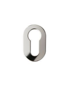 NUDA paar cilinderplaatjes 26mm - ZGC chroom (2 stuks)