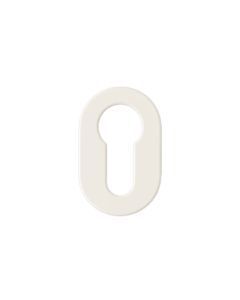 NUDA paar cilinderplaatjes 26mm - ZMW mat wit (2 stuks)