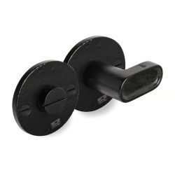 PU toiletgarnituur CAST/50F rond VO verouderd ijzer (28849)