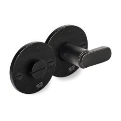 PU toiletgarnituur TUKAN/50F rond VO verouderd ijzer (28962)