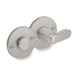 PU toiletgarnituur TUKAN/50F rond WBS mat wit brons (28965)