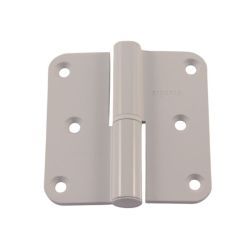 Paumel Argenta 80x80A gesloten - aluminium - wit (BEL9010)