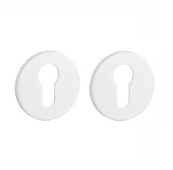 Aprile cilinderplaatjes rond 5mm PZ WH wit