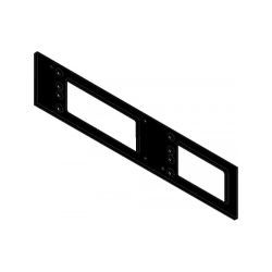 Montageplaat voor GEZE TS 4000 / TS 5000 zwart mat (076508)
