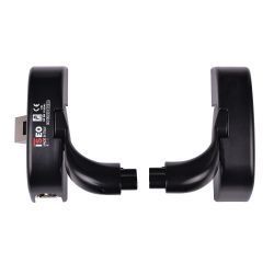 Set houders Iseo 9414000504 IDEA BASE zwart (zonder stang)