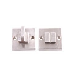 JOL toiletgarnituur VIERKANT 42x42mm old silver - J-7013-OS