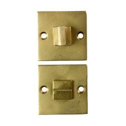JOL toiletgarnituur VIERKANT 52x52mm aged gold - J-7012-GA