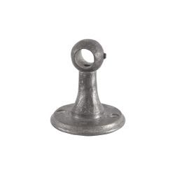 PU middensteun PRst rond kort RM ruw metaal (15305)