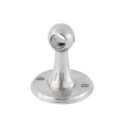 PU middensteun PRst rond kort WB wit brons (7240)