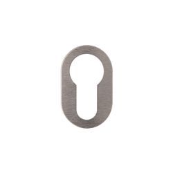 NUDA paar cilinderplaatjes 26mm - ZMC mat chroom (2 stuks)
